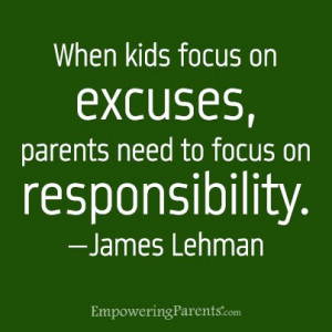 New Parenting quote...