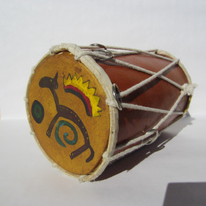 Original Native American Drum! Handpainted!