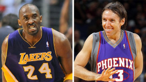 Steve Nash and Kobe Bryant, contrasts in leadership