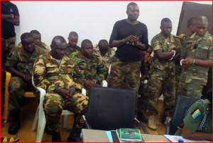 ... sentenced 54 soldiers to death after they were found guilty of mutiny