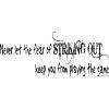 Sport Wall Decal-Never Let the Fear of Striking Out Keep You From ...