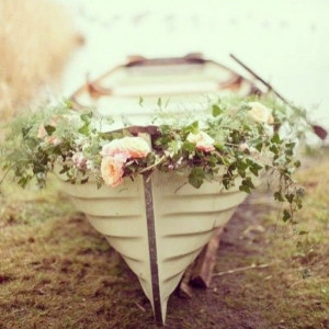 boat, cute, flower, flowers, love, lovely, rowing, this is beautiful ...