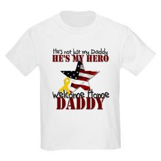 Welcome Home Daddy. Baby will have a onesie similar to this when daddy ...
