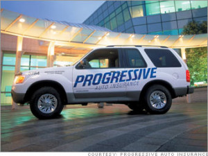 Progressive Auto Insurance Recognized