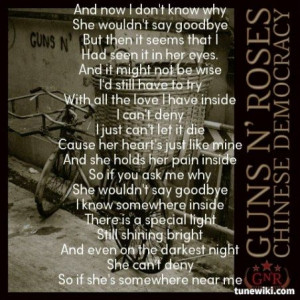 This I Love - Guns N' Roses