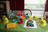 We had a Handy Manny birthday party! Manny was present, along with all ...