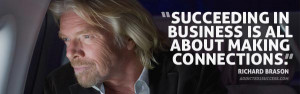 Richard Branson Success is Connection-Quote