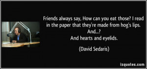 More David Sedaris Quotes