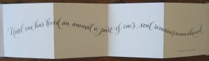 lisaholtzmancalligraph...book for my sister-in-law
