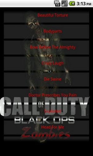 This Call of Duty Black Ops Zombies Soundboard contains a stunning 240 ...