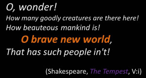 brave new world quotes about literature