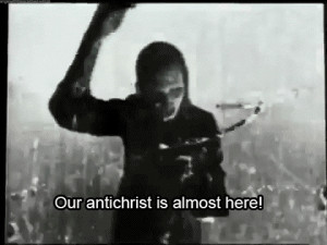 gif horror Marilyn Manson mm Antichrist Superstar