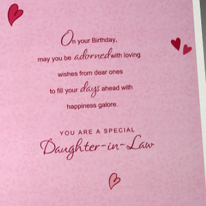 Happy Birthday Daughter in Law Clip Art