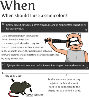 Semi-Colon Comic