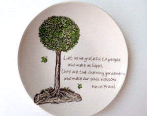 Inspirational Quote . Marcel Prous t . Jewelry Dish . Friendship and ...