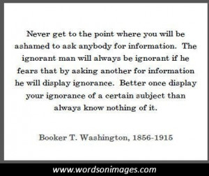 booker t washington famous quotes