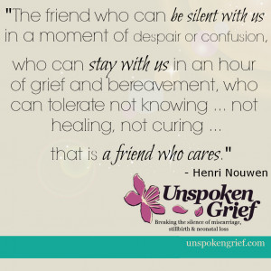 Grief Quote - UnspokenGrief.com