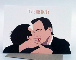 Birthday card - Arrested Development - Gob - Taste the happy