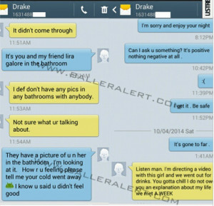 Drake’s text exchange with Jhonni Blaze 4