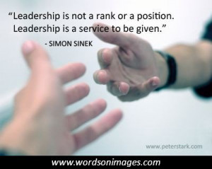 Servant leadership quotes