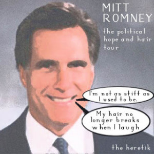 Mitt in The Funny Papers