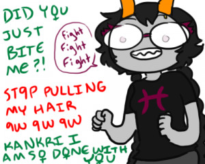 porrim and kankri are like crazy siblings