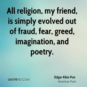 Edgar Allan Poe Religion Quotes