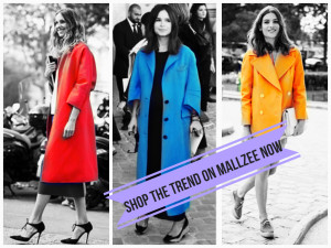 Colour pop coats good enough for even the most stylish PFW luvvies
