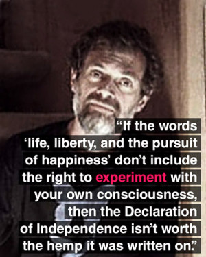 Terence Mckenna : Life, Liberty & the pursuit of happiness