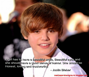 justin bieber quotes sayings about girls love humor