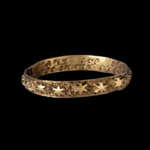 18th century poesy ring.