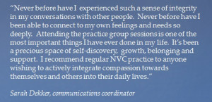 ... group compassionate communication Non-violent communication NVC