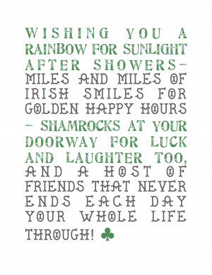 Related Pictures irish blessings printable