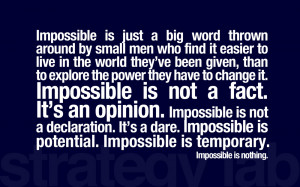 Related Pictures funny quotes who says nothing is impossible jpg