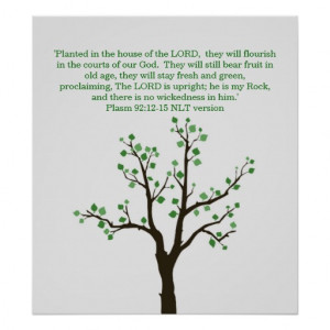 Impresión Flourishing de los versos de la biblia d Impresiones