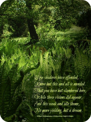Quotes. A Midsummer Night's Dream. Shakespeare.