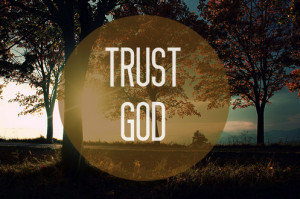 Because they trust in Him.