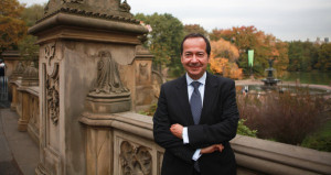 John A. Paulson at the mall in Central Park, where his $100 million ...