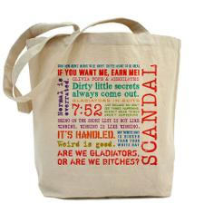 Scandal Quotes [multicolor] Tote Bag for