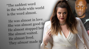 They Almost Made It’: Khloe Kardashian Posts Sad Instagram Quote ...