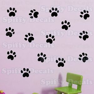 Pet Wall Quotes http://www.ebay.com/itm/DOG-CAT-ANIMAL-PET-PAW-PRINTS ...