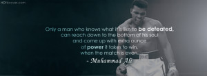 Get HD quality FB Cover Photo of Mohammed Ali With His Quotes. You can ...