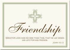 Inspirational Bible Verses About Friendship