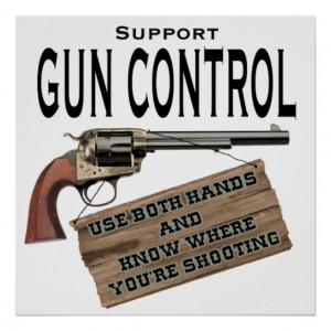 Gun Control Poster