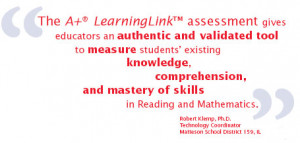 assessment for learning quote http://www.backbonecommunications.com ...