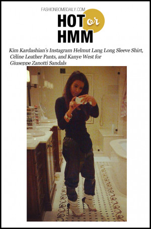 Kanye West Instagram Of kanye west for giuseppe