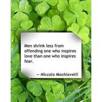 machiavelli quotes niccolo machiavelli quotes sayings men fear love on ...
