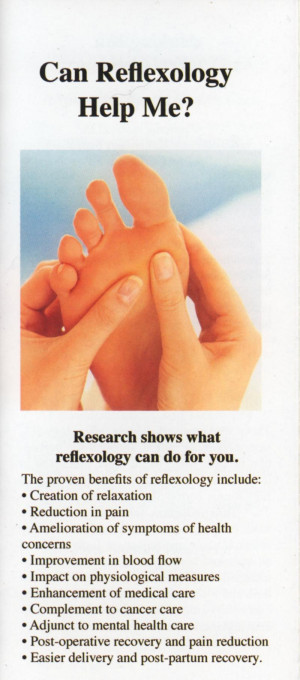 Build instant credibility into your reflexology practice. Did you know ...