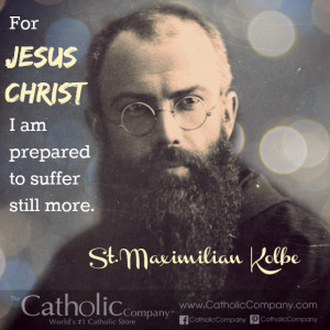 August 14 is the feast day of St. Maximilian Kolbe , Polish priest ...