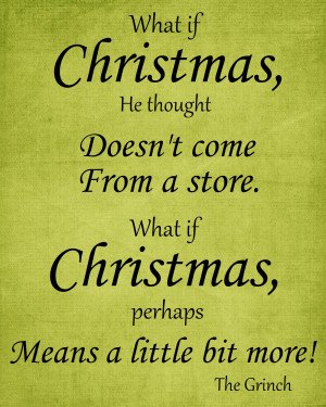 Christmas Tree Quotes From The Grinch